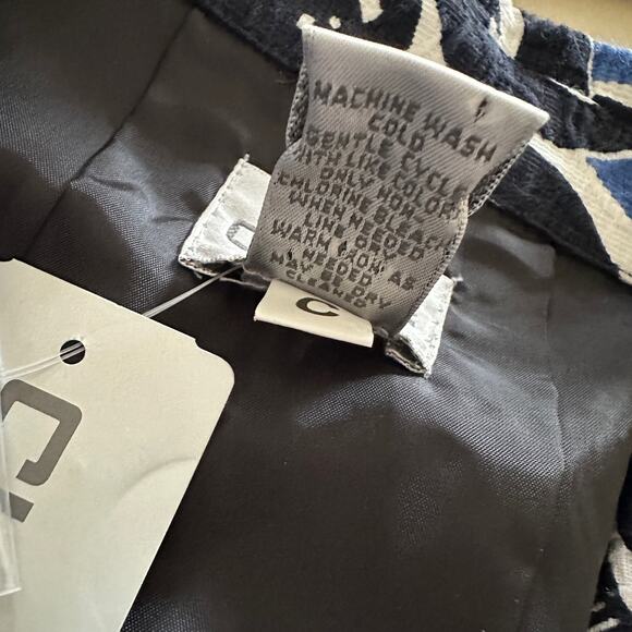 CHICOS Womens Swing Mariesa Jacket $118 NEW Size 3 XL Rear Pleat Beaded Floral - Picture 10 of 10